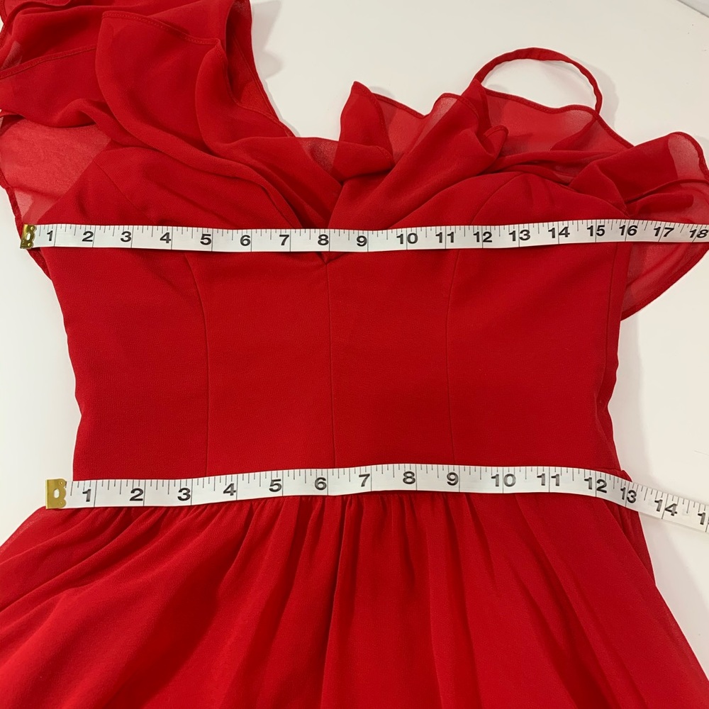 Dress The Population Claudia Rouge  A-Line dress - Picture 8 of 8